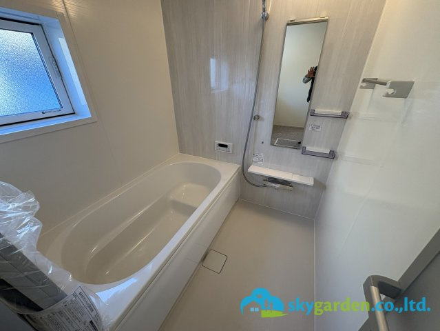 平塚市南金目　新築戸建　全2棟1号棟の浴室