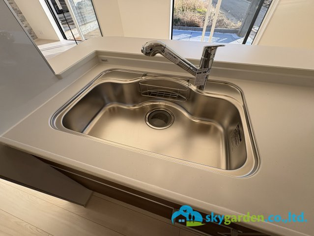 平塚市南金目　新築戸建　全2棟1号棟のキッチン