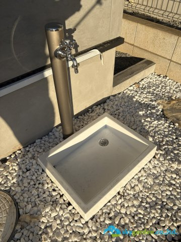 平塚市南金目　新築戸建　全2棟1号棟の庭