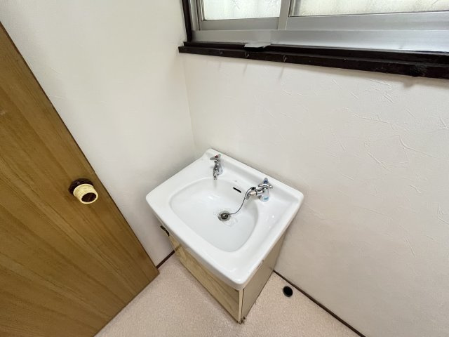 新家2丁目貸家の独立洗面台