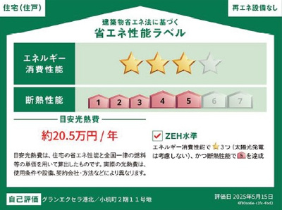 【省エネ性能ラベル】 | グランエクセラ港北/小机町