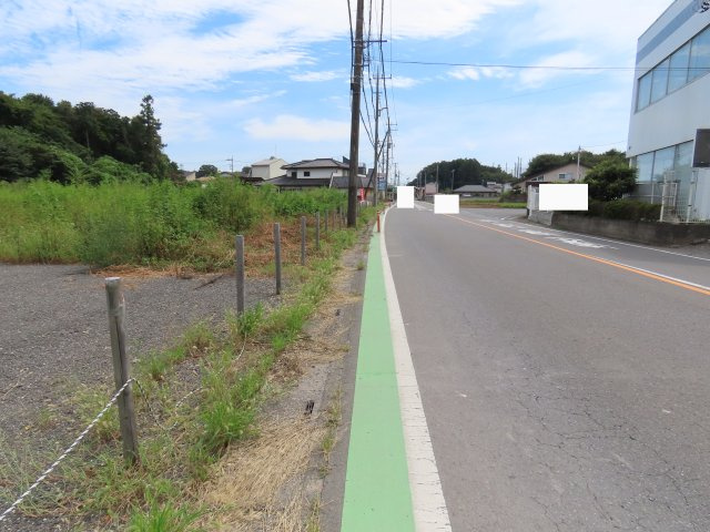 川越市下広谷売地の前面道路含む現地写真