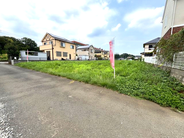 狭山市水野の前面道路含む現地写真