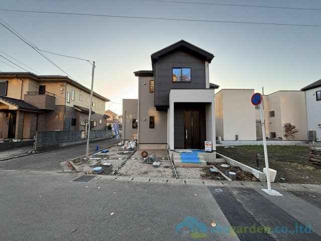 平塚市諏訪町3期　新築戸建　全3棟1号棟の外観