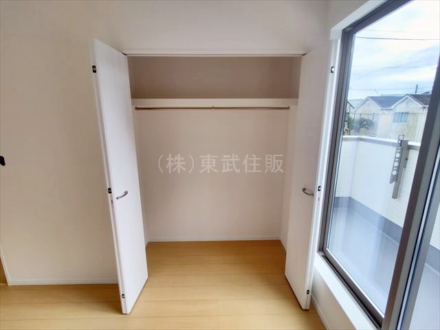 【収納】 | 川越市南大塚　全１棟 | 2階西側6.0帖洋室の収納です