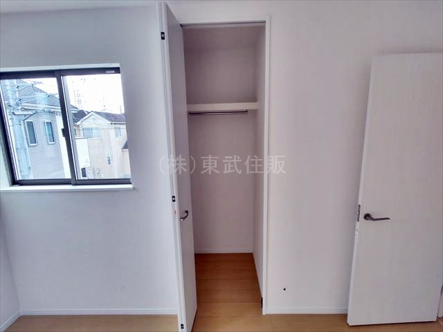 【収納】 | 川越市南大塚　全１棟 | 2階北東側6.0帖洋室の収納です