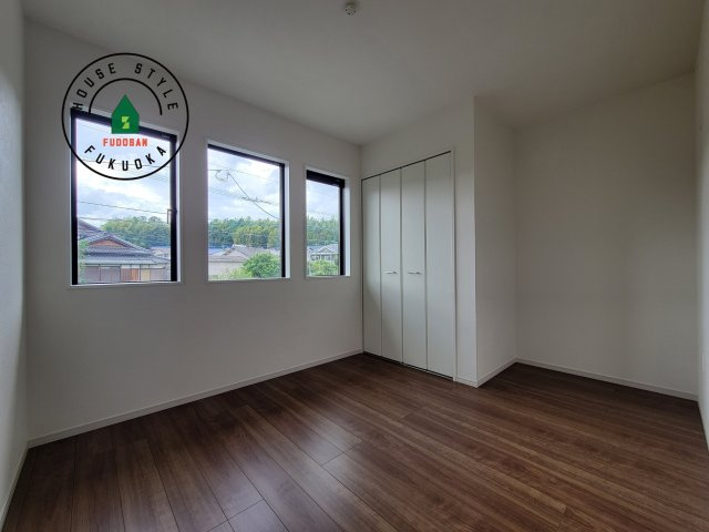 大野城市畑ケ坂第1-3棟（2号棟）　の洋室|採光良好な洋室は全居室、複層ガラスの遮熱効果と断熱効果で、一年中快適に過ごせます。