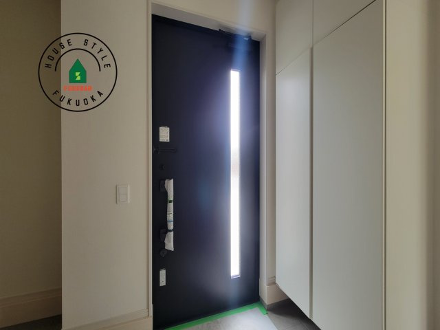 大野城市畑ケ坂第1-3棟（2号棟）　の防犯設備|二重ロックでしっかり防犯対策ができます。