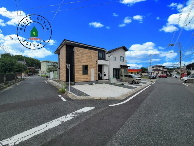 大野城市畑ケ坂第1-3棟（2号棟）　の前面道路含む現地写真|見学の時間などお気軽にお問い合わせ下さい。