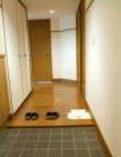 パークサイド・ウイングスの玄関