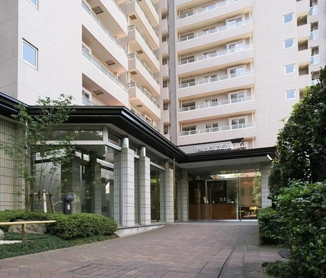 パークサイド・ウイングスのエントランス