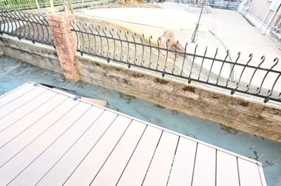 【庭】 | ハイツメビウス Ａ棟