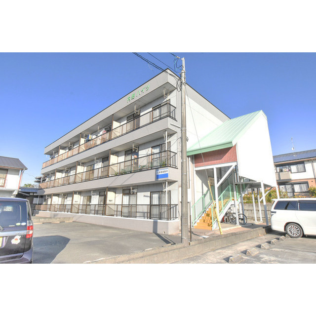 内野ハイツの外観|外観は落ち着いています