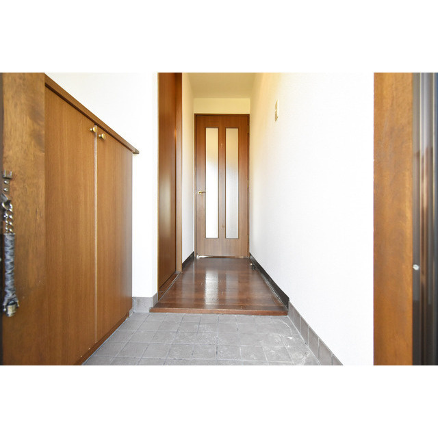 内野ハイツの玄関|落ち着いた玄関です