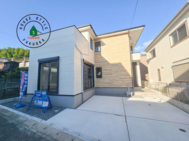 太宰府市高雄1丁目第2-1棟（1号棟）　の外観|デザイン性のある外観です。