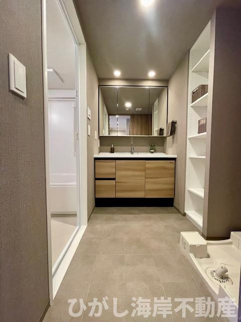 グレーシア湘南平塚海岸の脱衣所|脱衣スペース