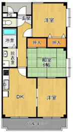 オークヴィラ園田の間取り