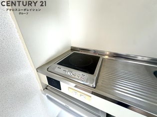 ラックビルのキッチン