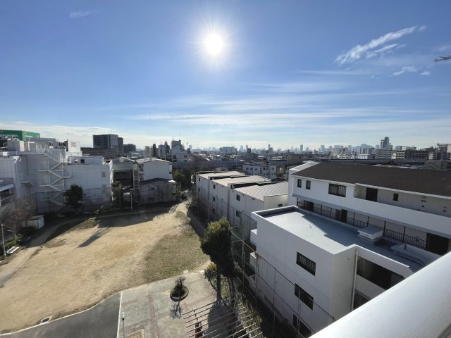 バルコニーからの眺望です