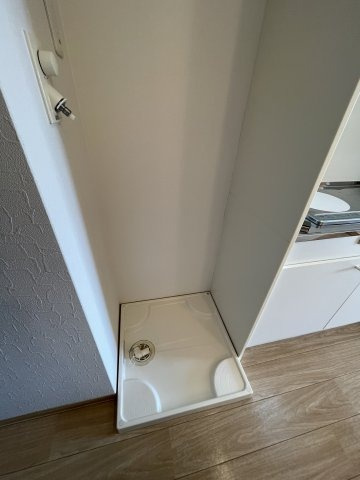 室内洗濯機置き場です