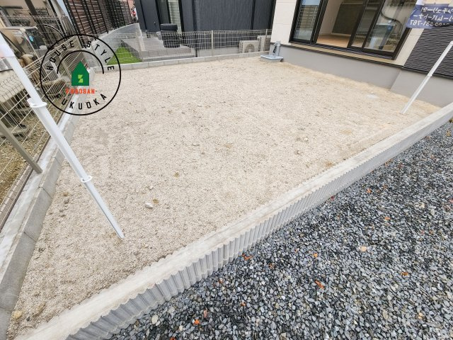 太宰府市都府楼南4丁目第1-1棟（1号棟）　の庭|お庭で自由な時間を過ごせます。