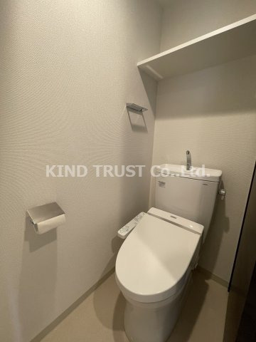 エステムコート梅田・茶屋町Ⅲネクスタのトイレ|シンプルで使いやすいトイレです