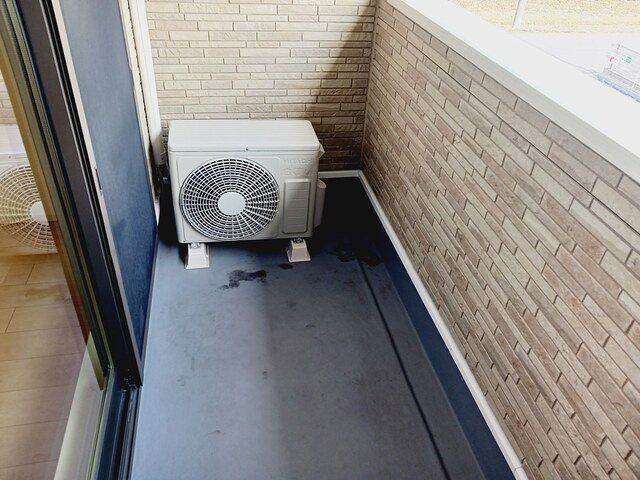 ウィステリアⅠのバルコニー