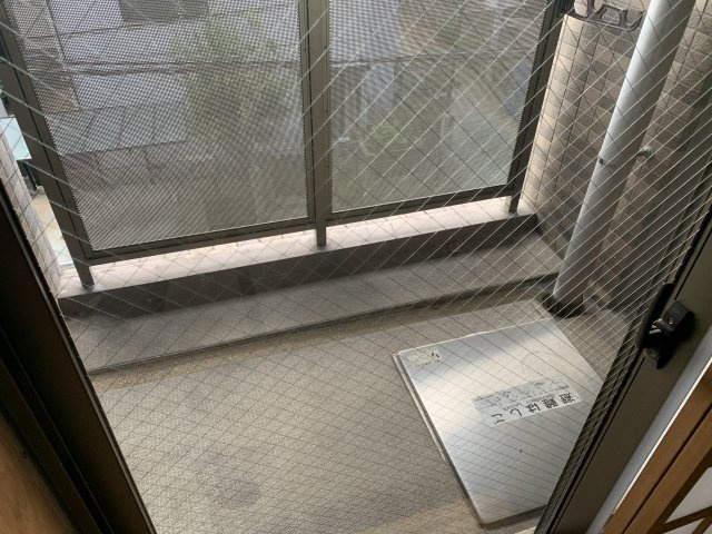 ドルチェ芦屋のバルコニー