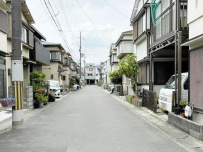 【前面道路含む現地写真】 | 山科区椥辻封シ川町　中古戸建