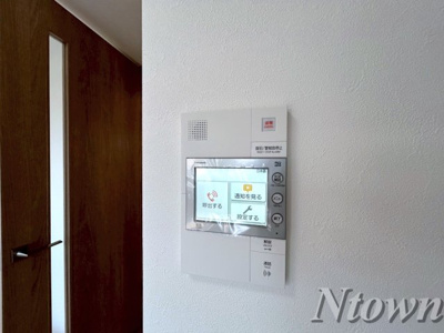 【設備】 | プレサンス太閤通駅前デュプル | モニター付きインターフォンです