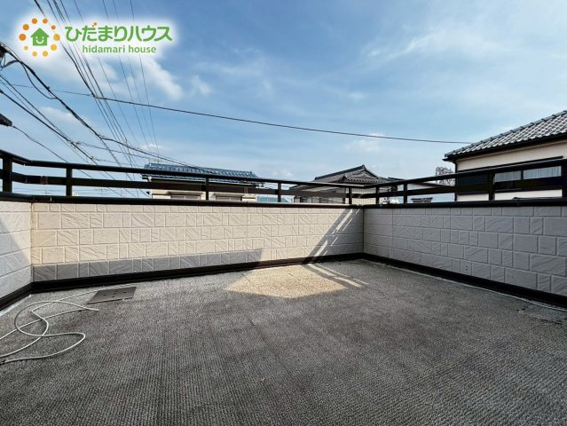 熊谷市三ヶ尻　中古戸建てのバルコニー