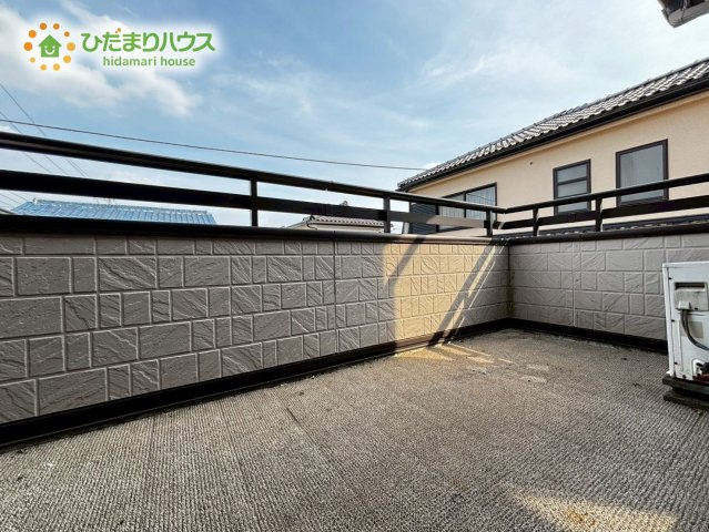熊谷市三ヶ尻　中古戸建てのバルコニー