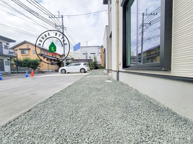 熊本市中央区帯山7丁目第1-2棟（2号棟）　の庭|お庭で自由な時間を過ごせます。