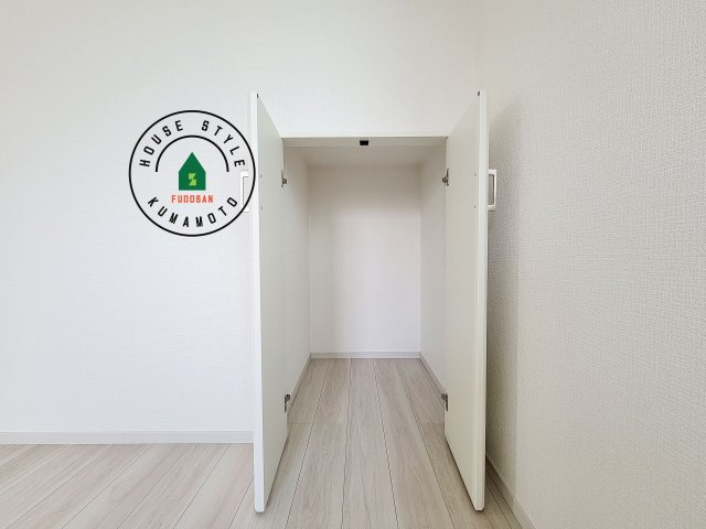 熊本市中央区帯山7丁目第1-2棟（2号棟）　の収納|収納には困りません。