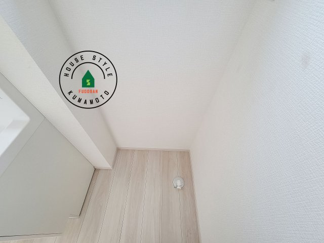 熊本市中央区帯山7丁目第1-2棟（2号棟）　のランドリースペース|ランドリースペースとなります。広々して有効的にご使用できます。 