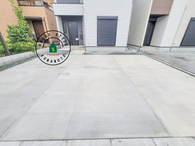 熊本市中央区帯山7丁目第1-2棟（1号棟）　の駐車場|駐車場になります。