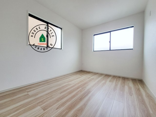 熊本市中央区帯山7丁目第1-2棟（1号棟）　の和室|将来的に、琉球畳を引きまして和室風にすることも可能です。