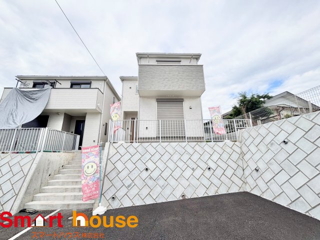 綾瀬市深谷中　2号棟の外観|スマートハウス現地案内会開催中！
即日ご案内可能！
お気軽にお問い合わせください！