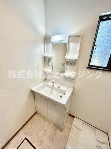 下新庄5丁目新築一戸建の洗面所