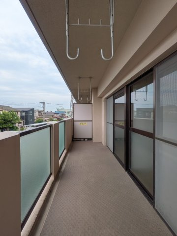 コーラルリーフ志木のバルコニー