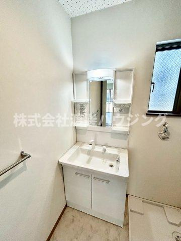 下新庄5丁目新築一戸建の洗面所
