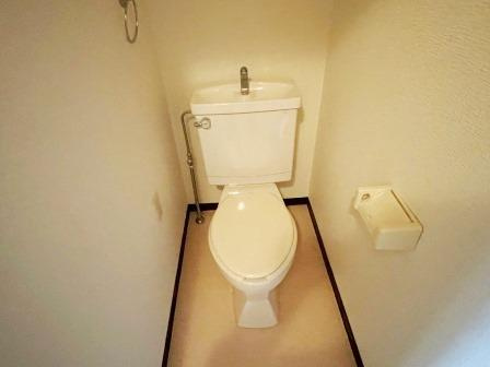 さいたま市桜区西堀３丁目の賃貸マンションのトイレ|清潔感のあるトイレです