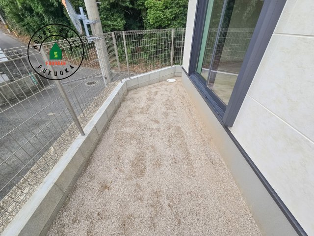 福岡市東区香住ヶ丘5丁目第1-1棟（1号棟）　の庭|お庭で自由な時間を過ごせます。