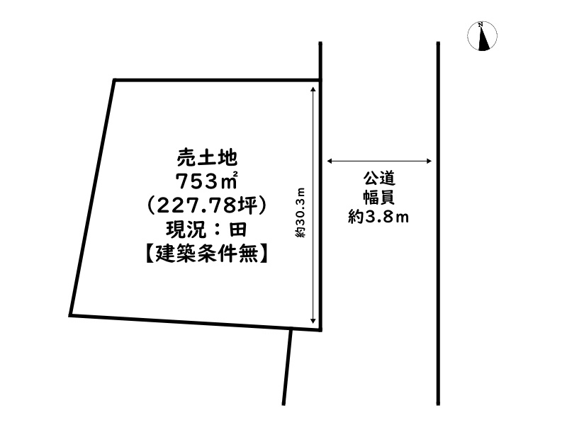 姫路市夢前町前之庄／売土地