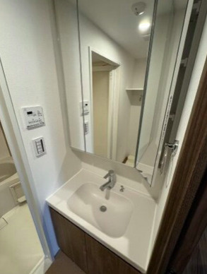 オープンブルーム東向島ｗｅｓｔの洗面所