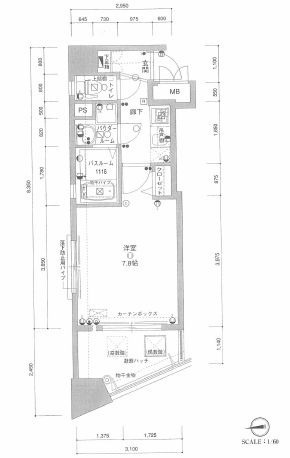 ラフォーレ赤坂アネックスの間取り