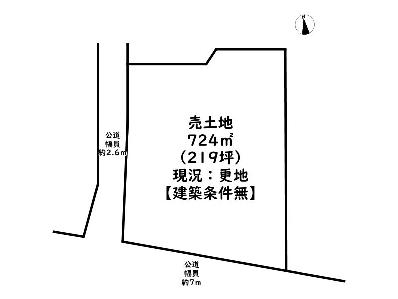 姫路市夢前町前之庄／売土地