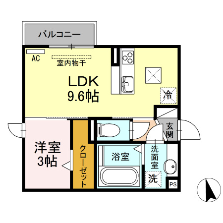 【間取り】 | 歩夢Ⅱ