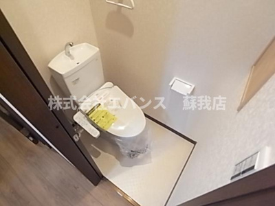【トイレ】 | メゾンクレールⅢ | 落ち着いたトイレです