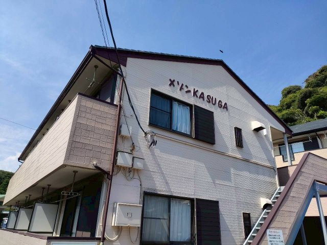 勝浦市串浜 1棟アパートの外観